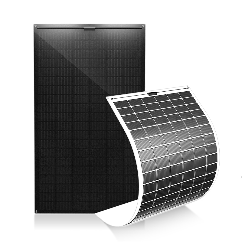 Módulo fotovoltaico flexible de celda monocristalina de alta eficiencia 355-375W