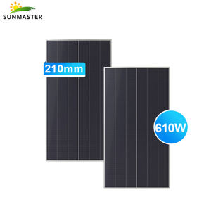 Módulo fotovoltaico de doble vidrio con tejas SM-SPDG-585~610M12