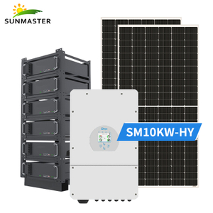 Sistema solar híbrido de 10 KW