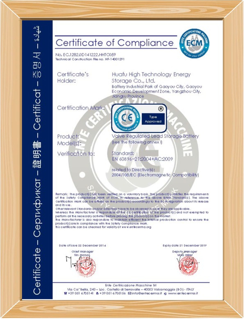 Certificación 14