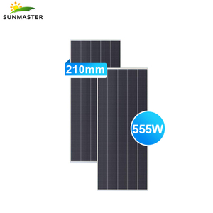 Módulo fotovoltaico de doble vidrio con tejas SM-SPDG-530~555M12