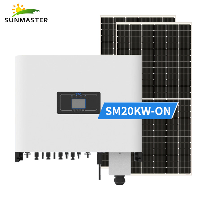 Sistema solar en red de 20 kW