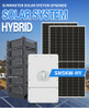 Sistema solar híbrido de 5 KW