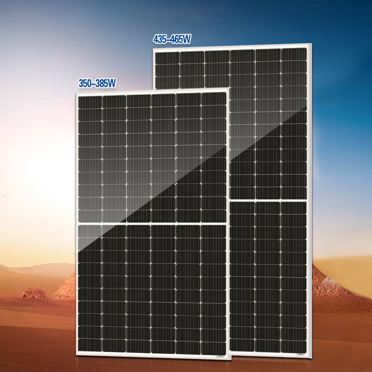 Módulo fotovoltaico de celda medio cortada de 166 mm