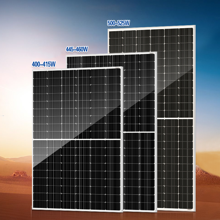 Módulo fotovoltaico de celda medio cortada de 182 mm