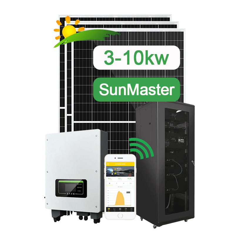 Sistema solar con batería de gel de 2KW -5KW